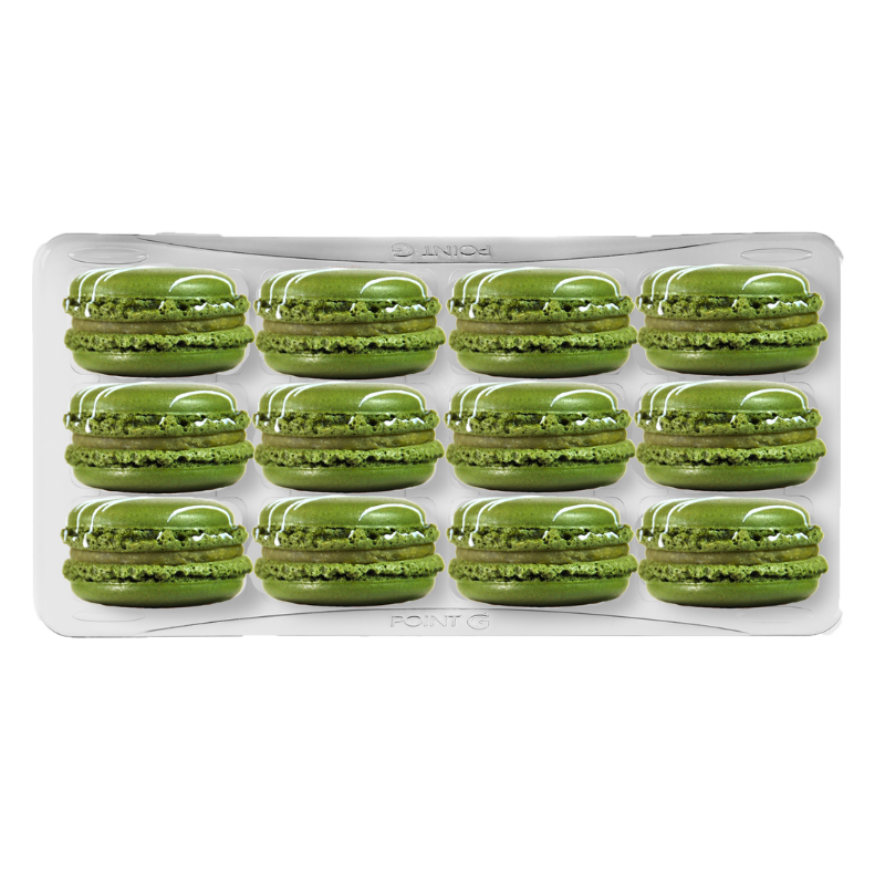 Boîte de 12 macarons identiques