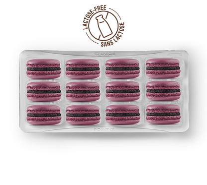 Boîte de 12 macarons identiques