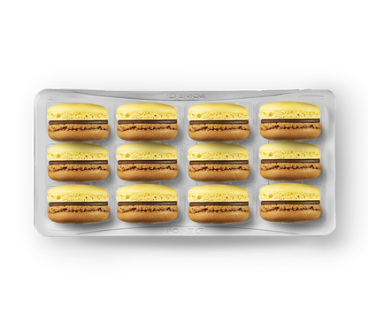 Boîte de 12 macarons identiques