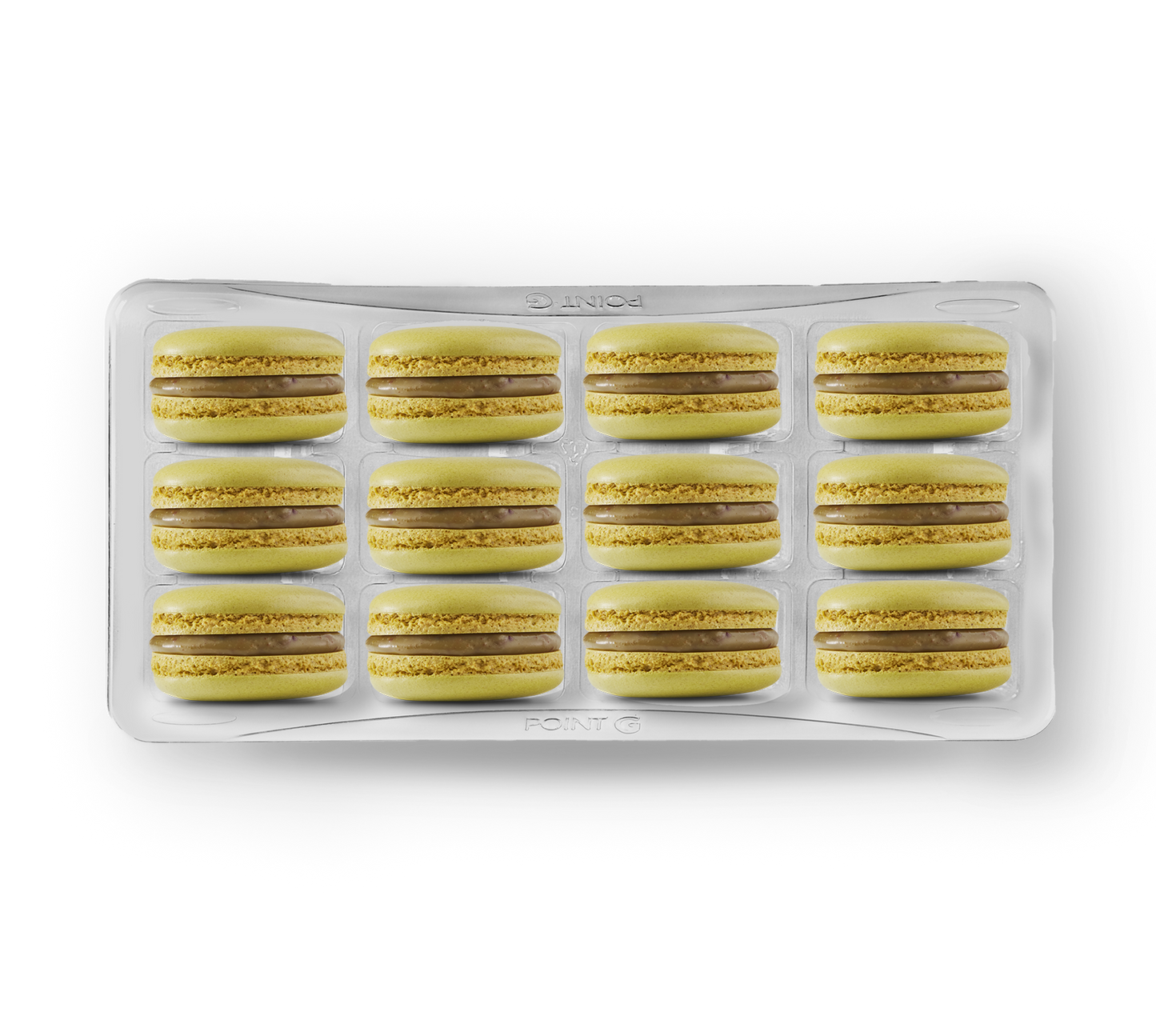 Boîte de 12 macarons identiques