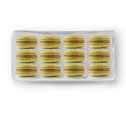 Boîte de 12 macarons identiques