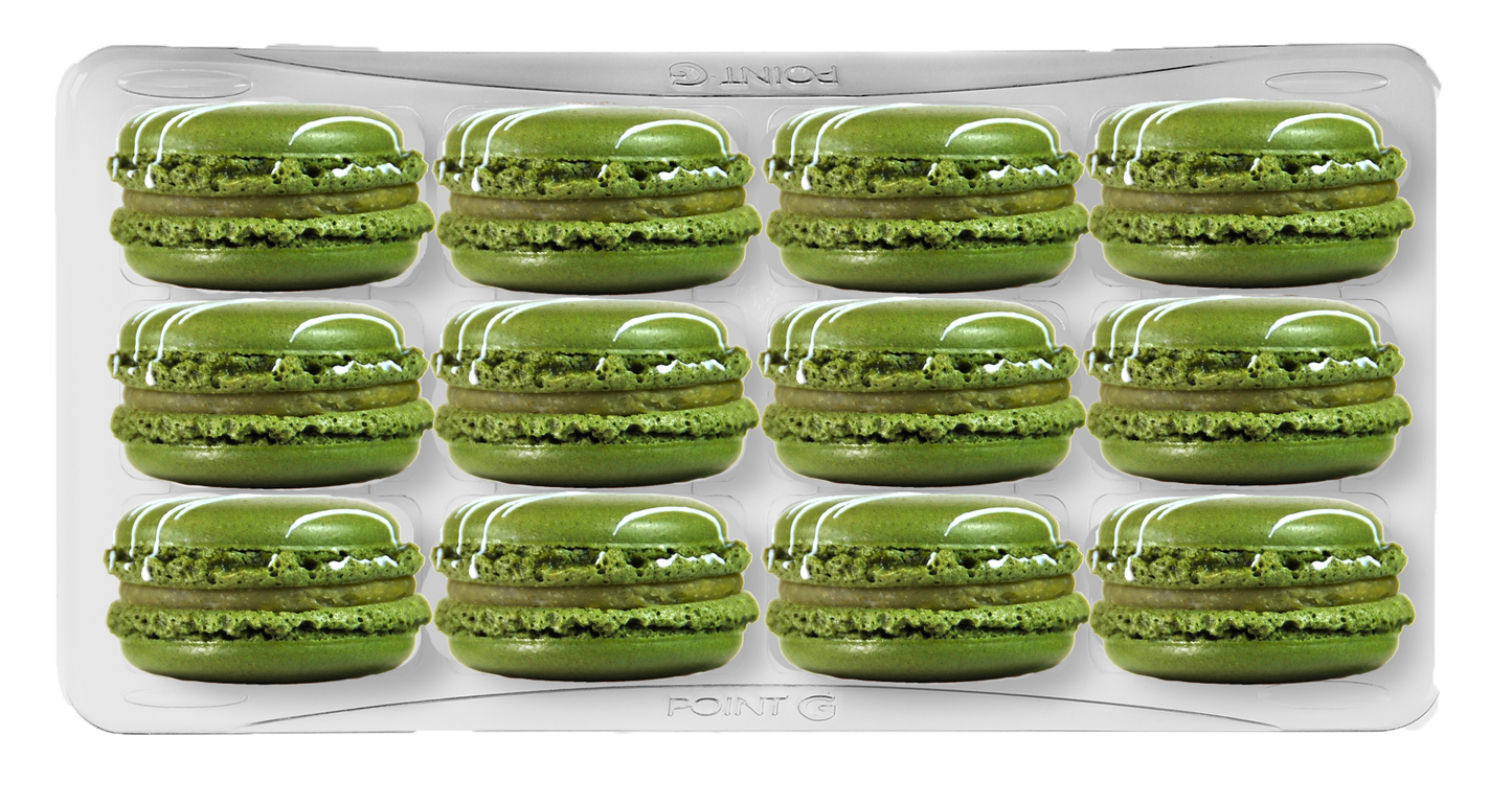 Boîte de 12 macarons identiques