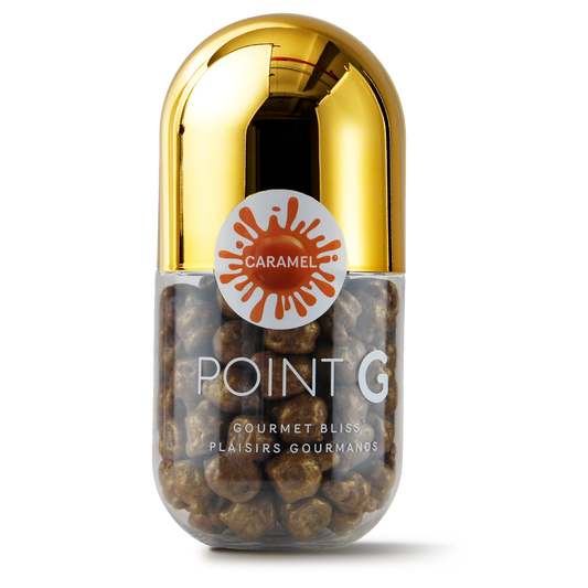 Salted caramel macaron nuggets