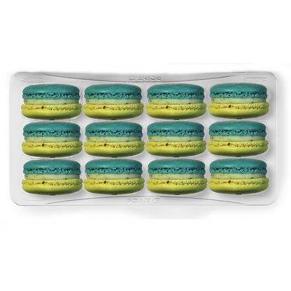 Boîte de 12 macarons identiques