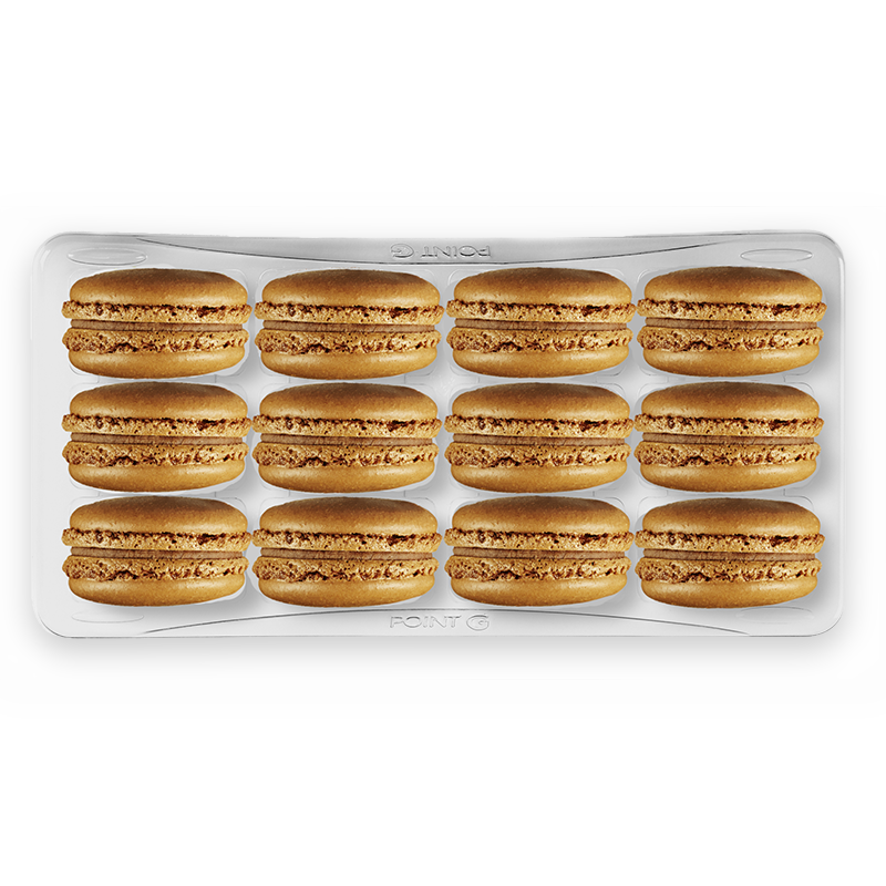 Boîte de 12 macarons identiques