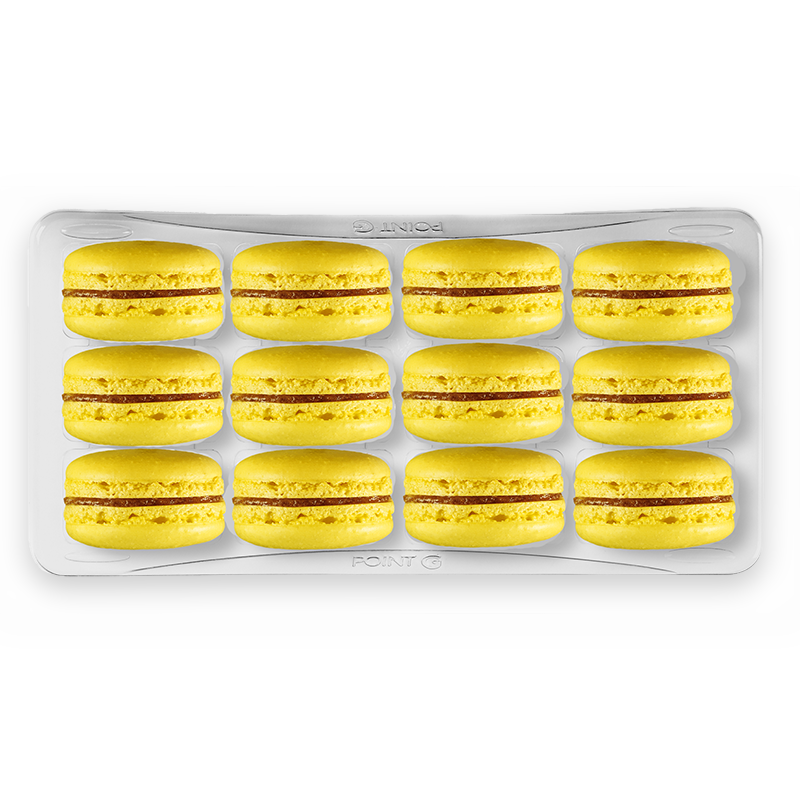 Boîte de 12 macarons identiques