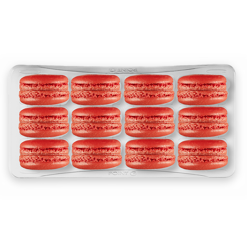 Boîte de 12 macarons identiques