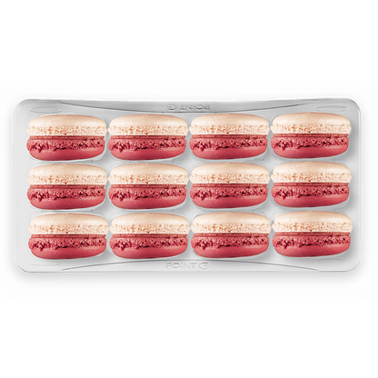 Boîte de 12 macarons identiques