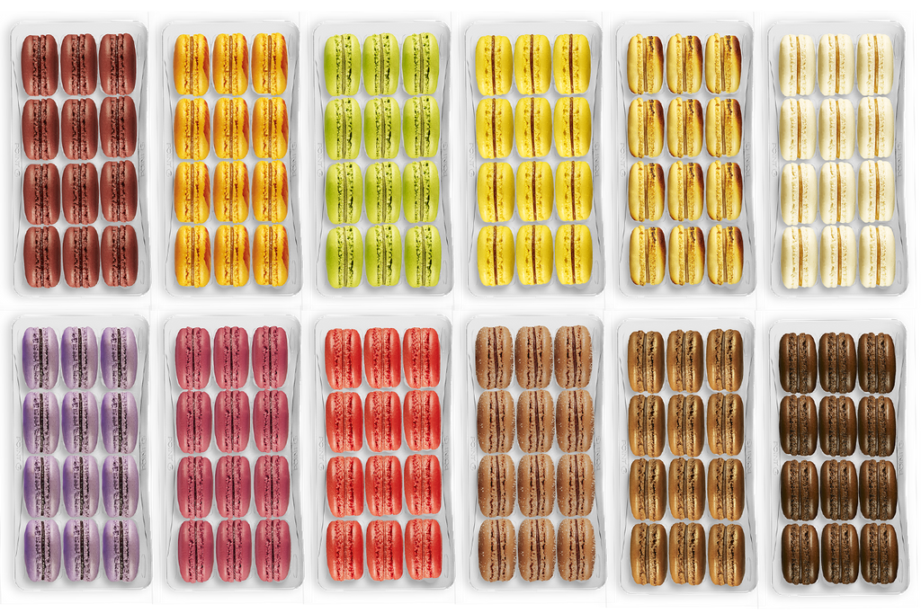 Boîte de 12 macarons identiques